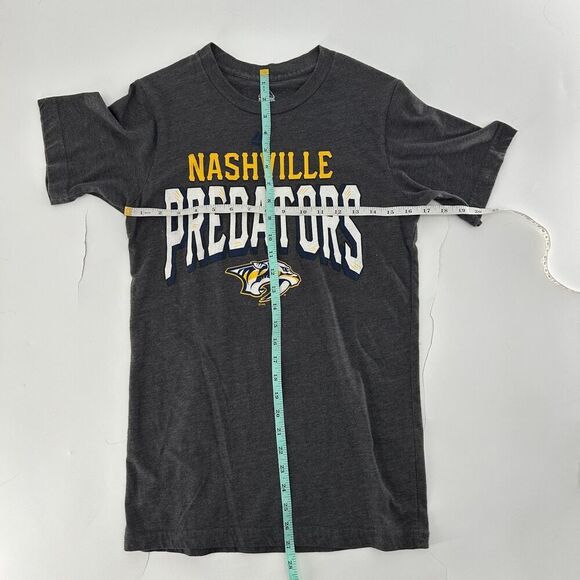 Nashville Predators NHL Dark Gray T Shirt Size Small - Picture 6 of 6